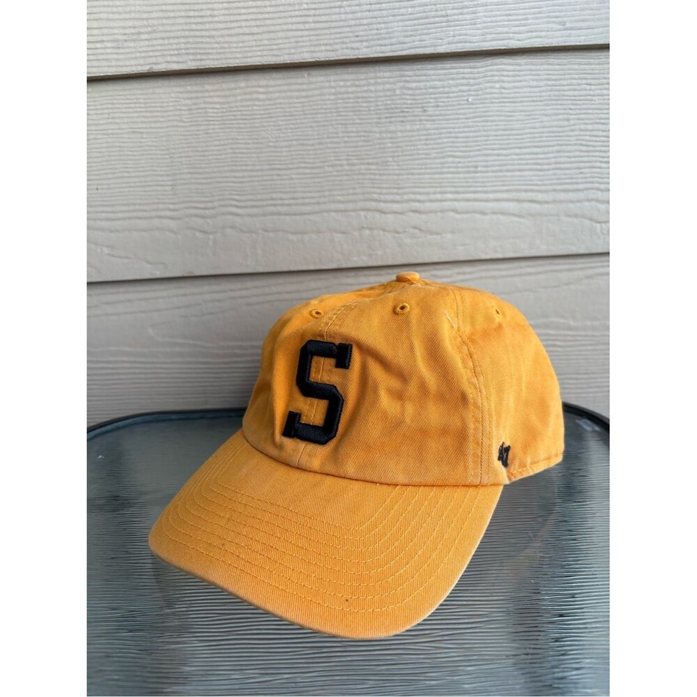 47 Brand Pittsburgh Steelers Dad Clean Up Hat with Throwback Logo